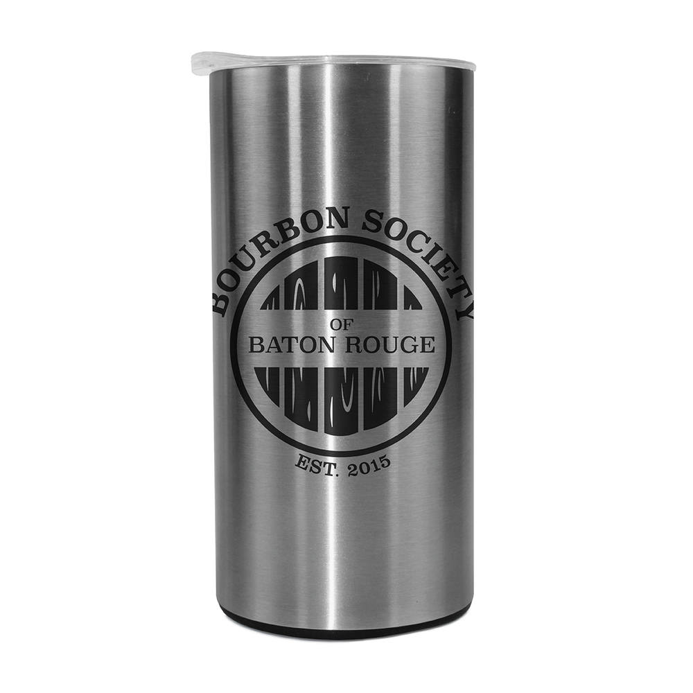 12 oz. Stainless Slim Tumbler/Can Cooler