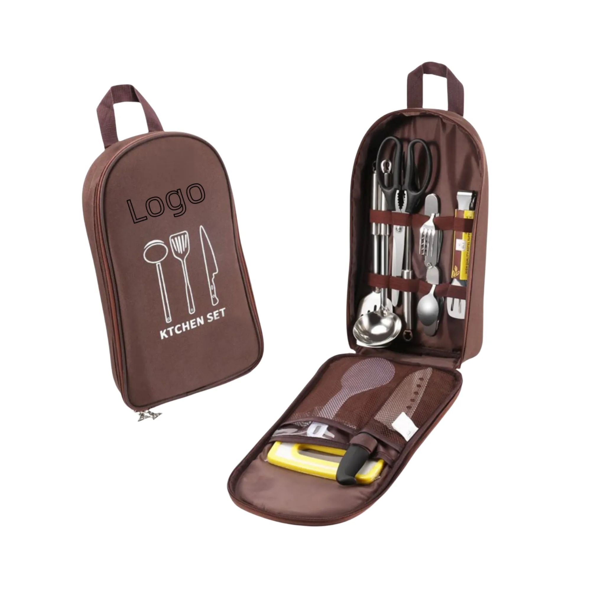 Camping Cutlery Knife Roll Bag