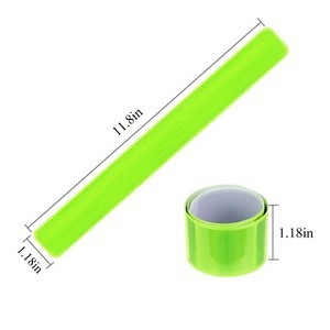 PVC Safety Reflective Slap Wrap Bracelet 11