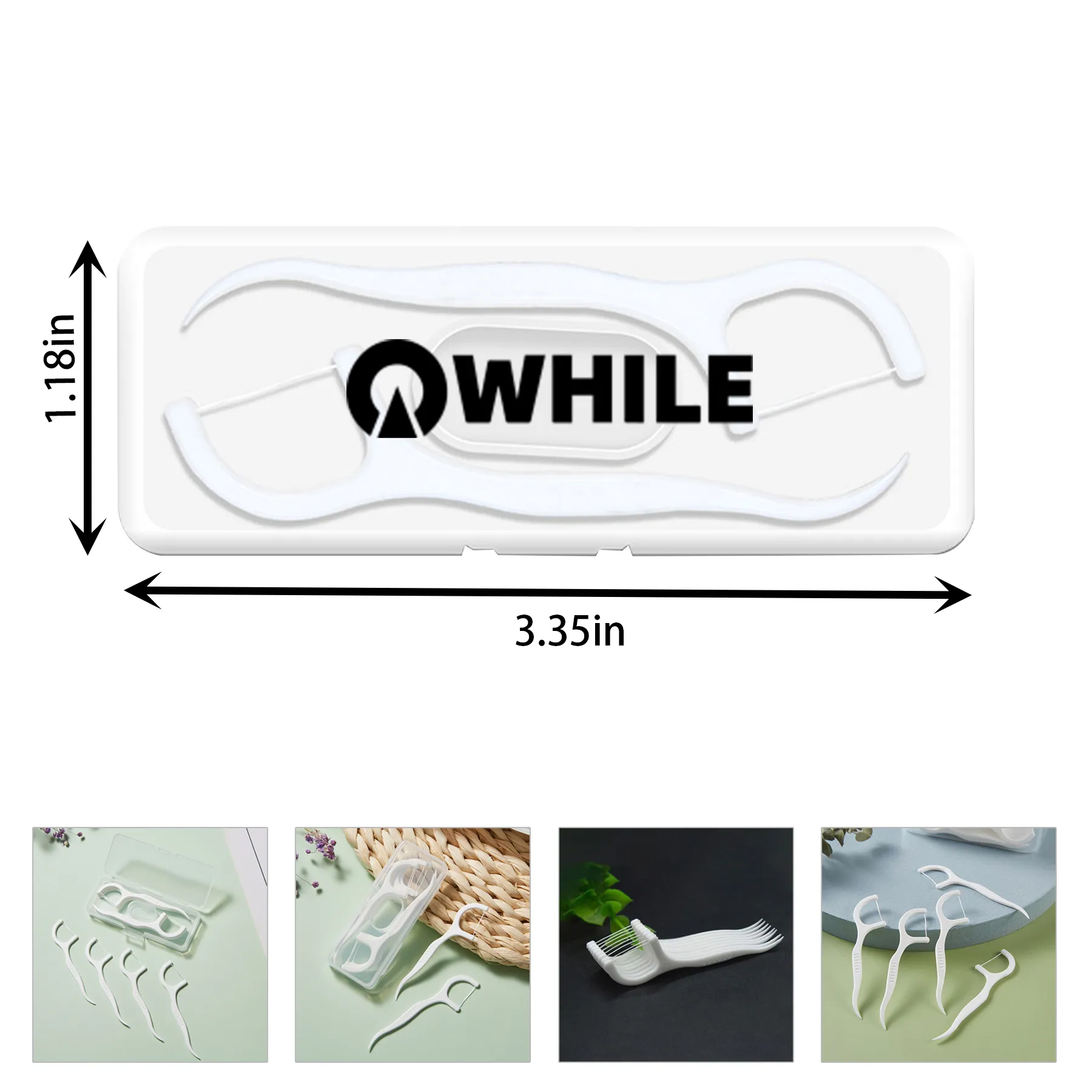 10 Pcs Dental Floss Kit
