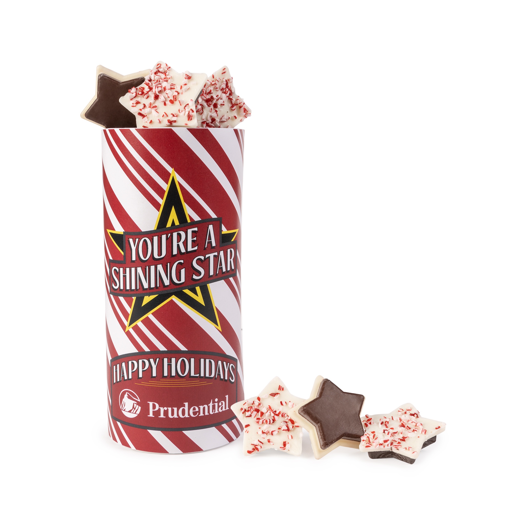 Peppermint Bark Shapes Tube 1