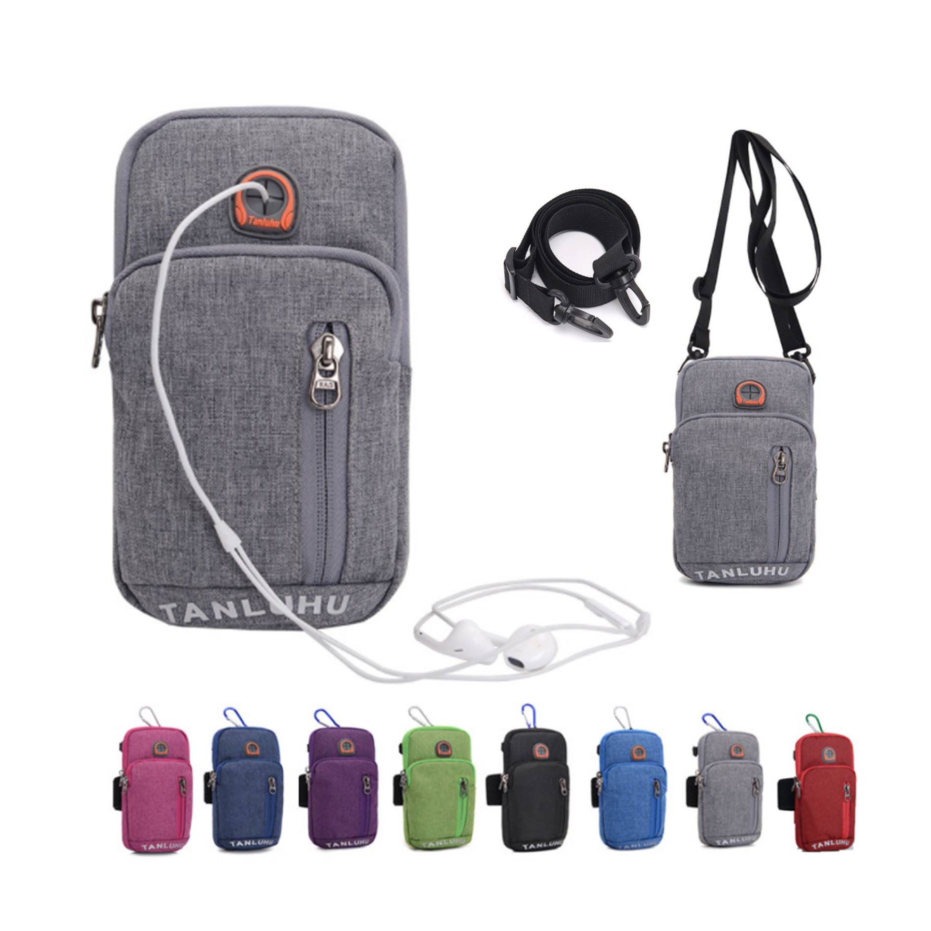 Cycling Running Shoulder Phone Arm Bag 4