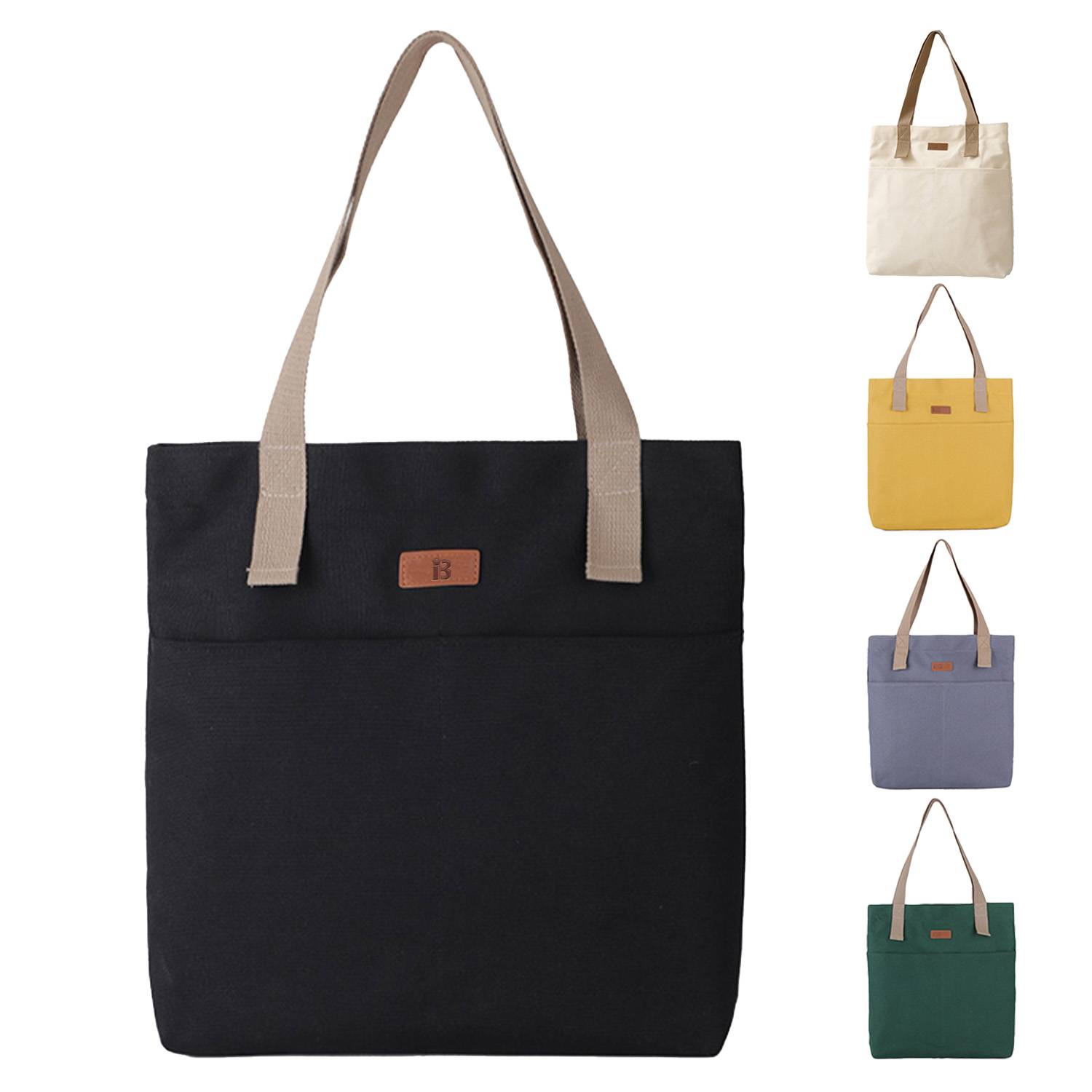 Canvas messenger tote bag 2