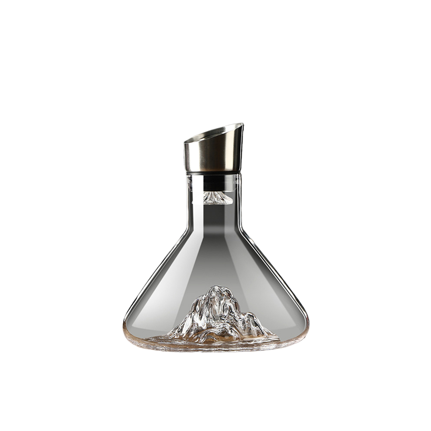 Glass wine decanter 4