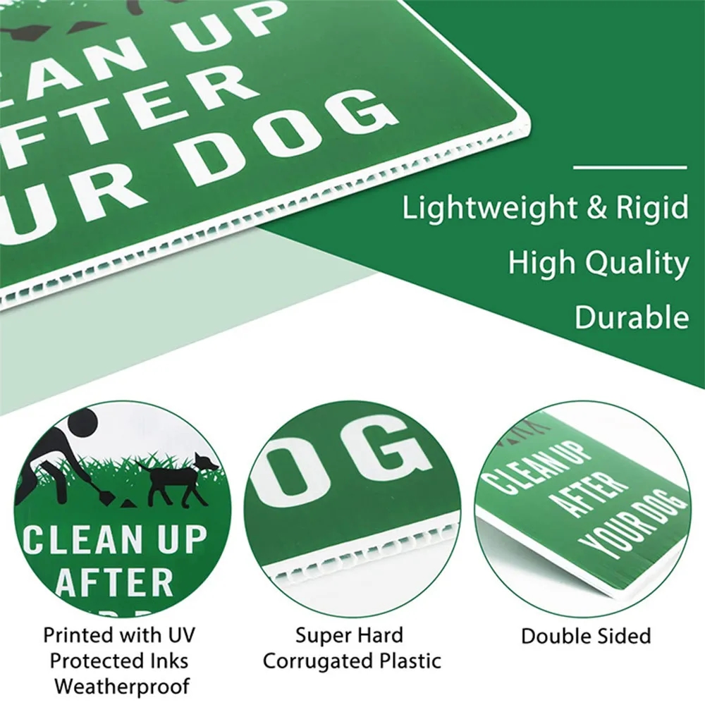 Plastic Security Hollow Plate With Stake 5
