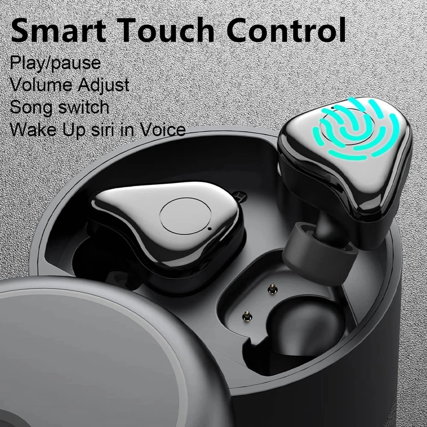 Mini Small Bluetooth Speaker With Earbuds 2 In 1 3