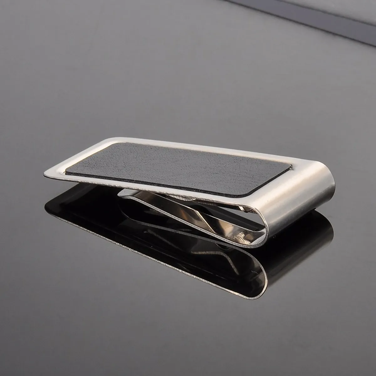 Durable Slim Stainless Steel Men's Money Clip Wallet Holder 7