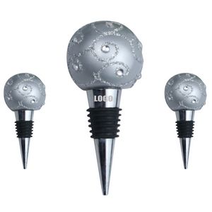 Stylish Ornament Ball Wine Cork Bottle Stopper 10