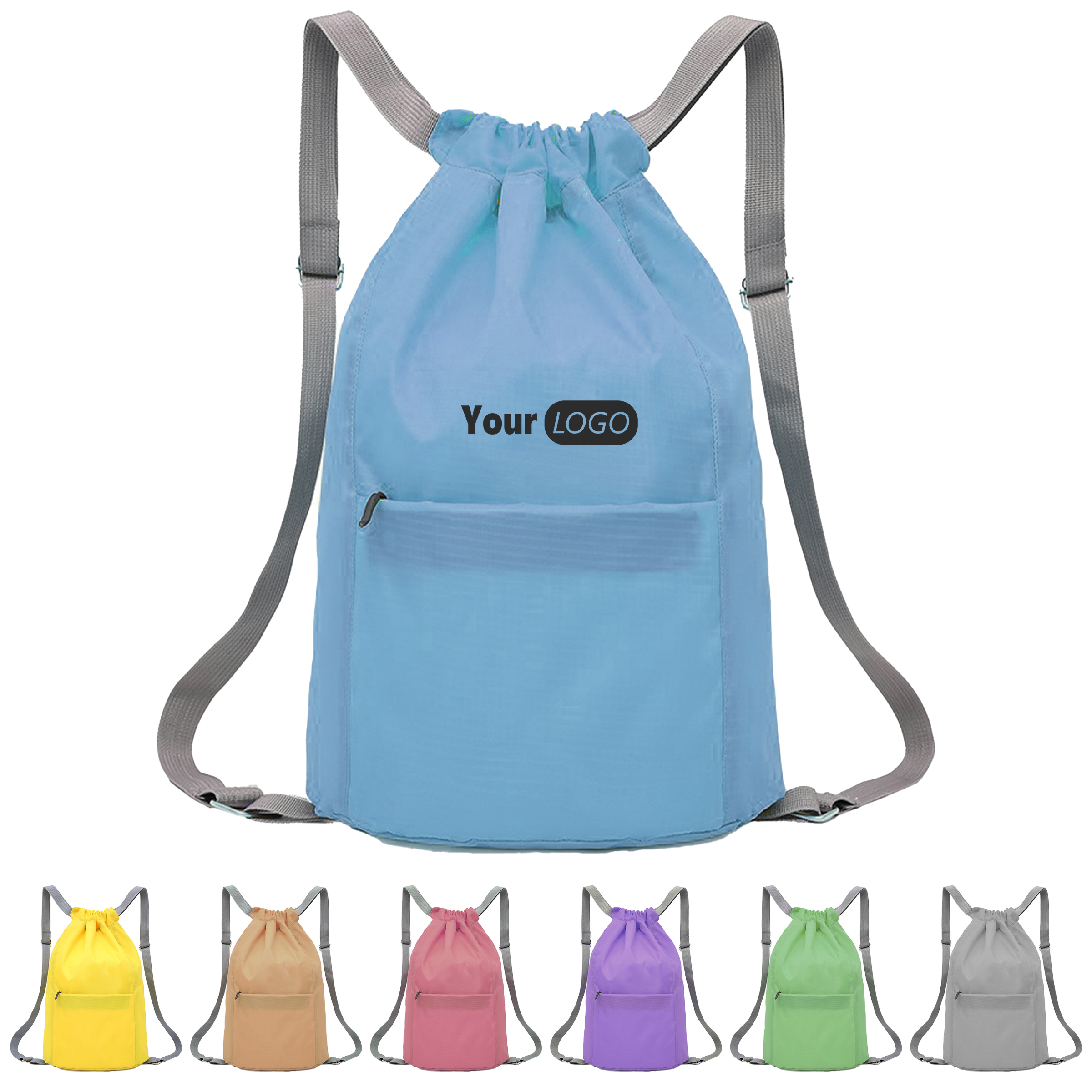 Oxford Personalized Lightweight Drawstring Bag 3