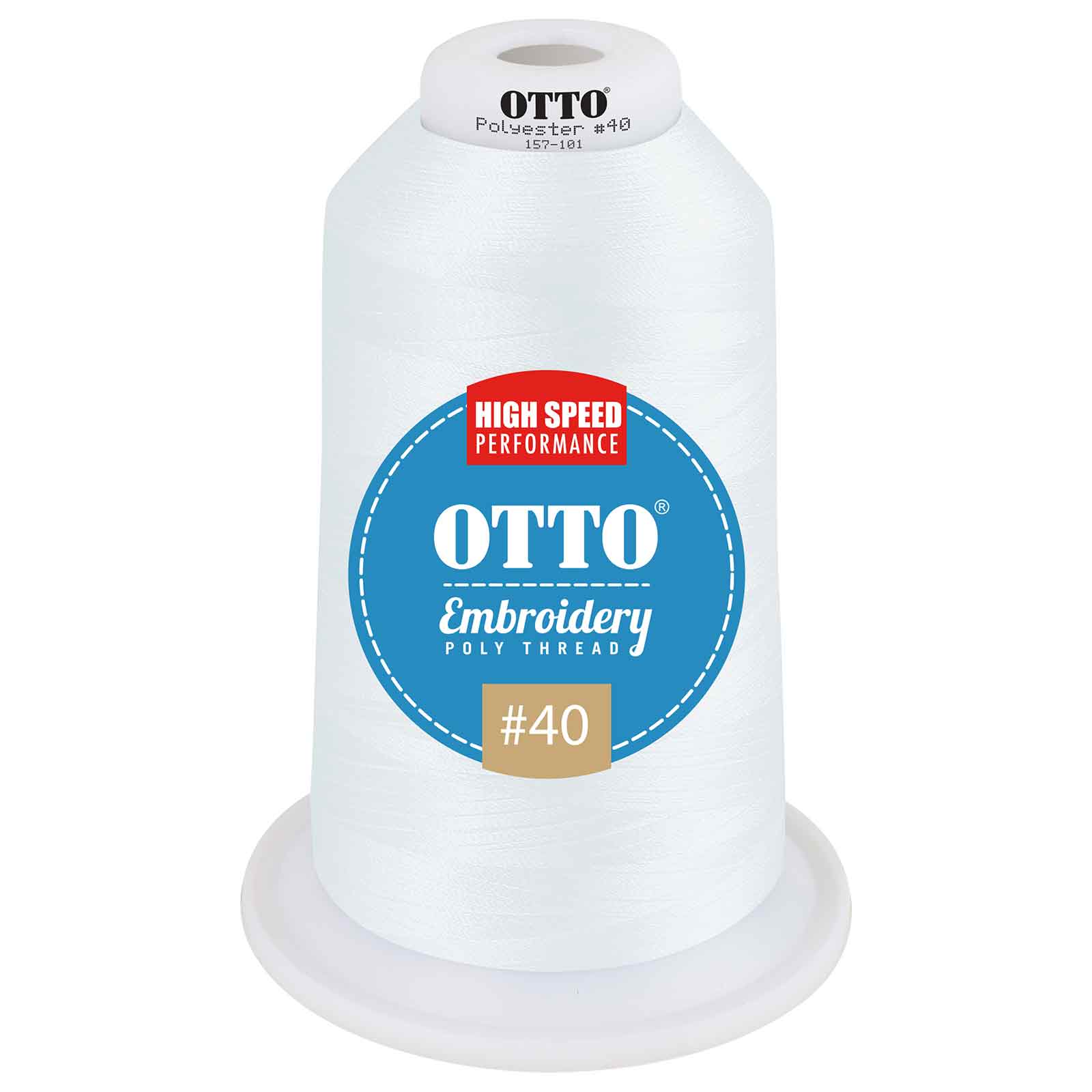 OTTO Embroidery Poly Thread #40 5,500 yd. King Cone 268