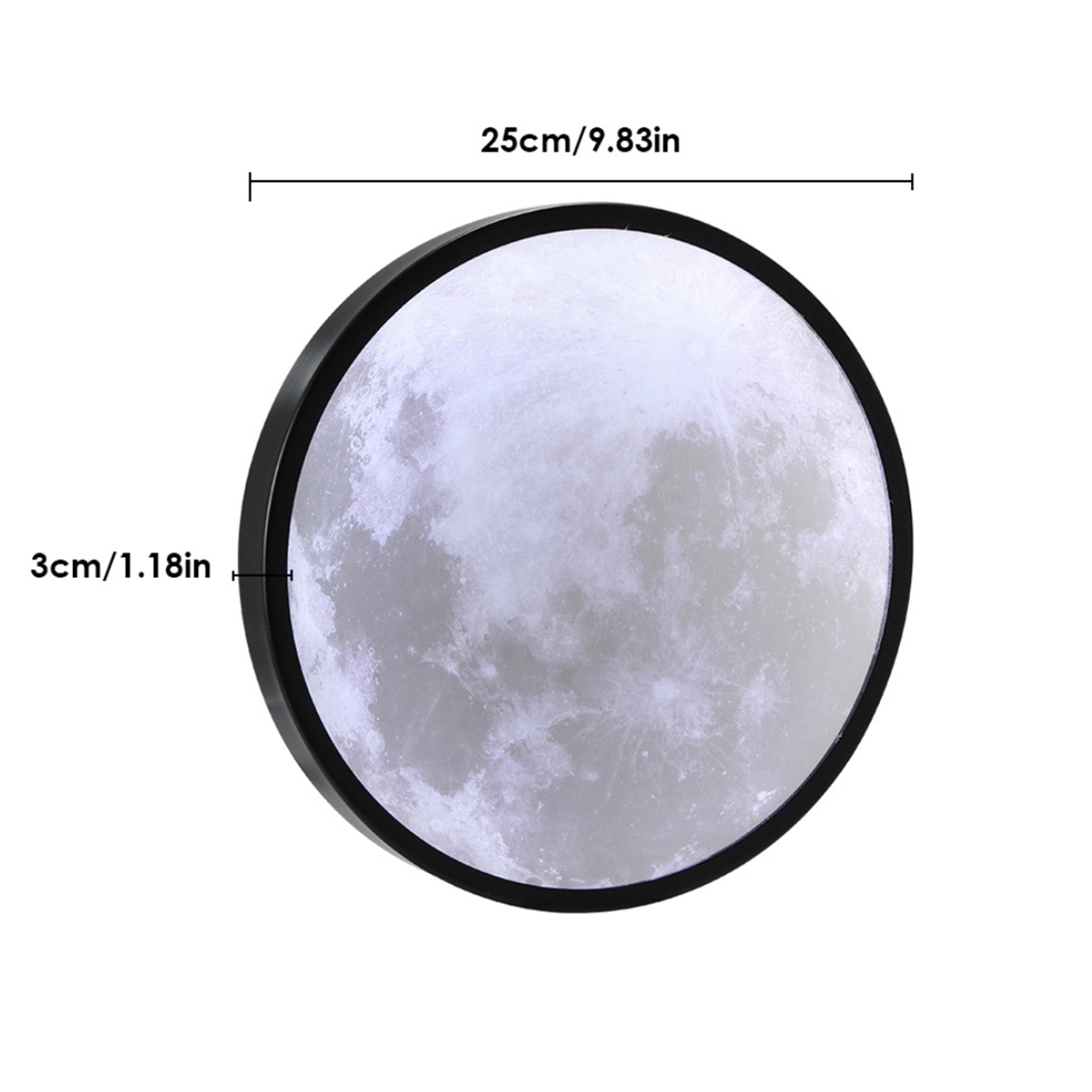 USB Powered Makeup Mirror Moon Lamp 5