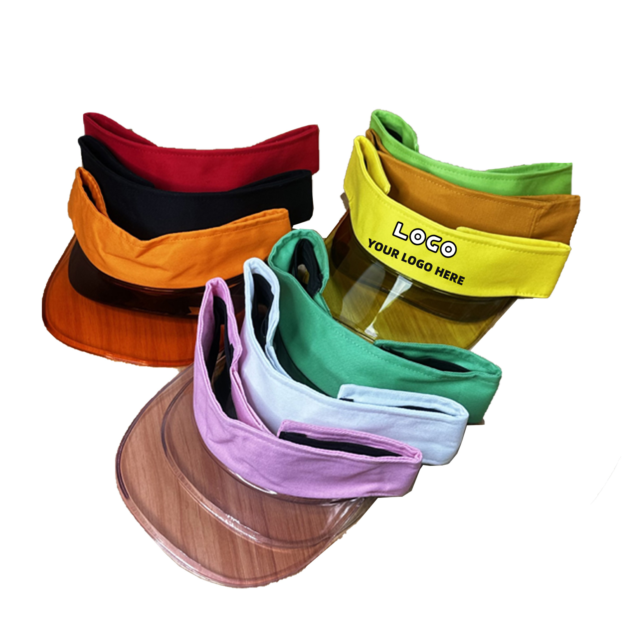 Vibrant Transparent Sun Visor 2