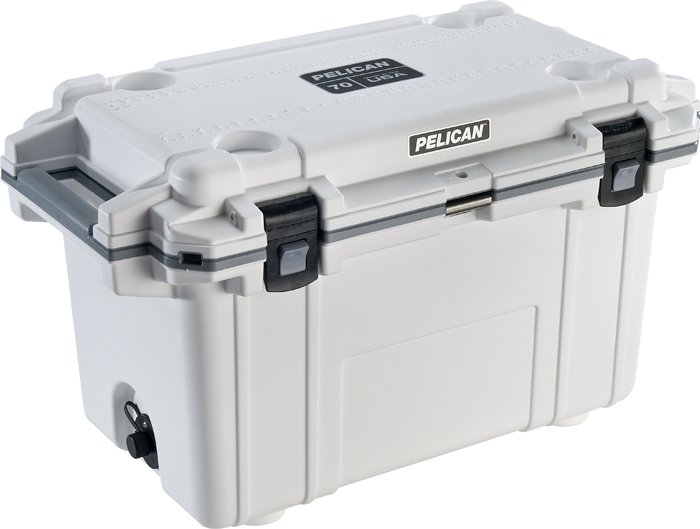 Pelican™ 70QT Cooler White 3