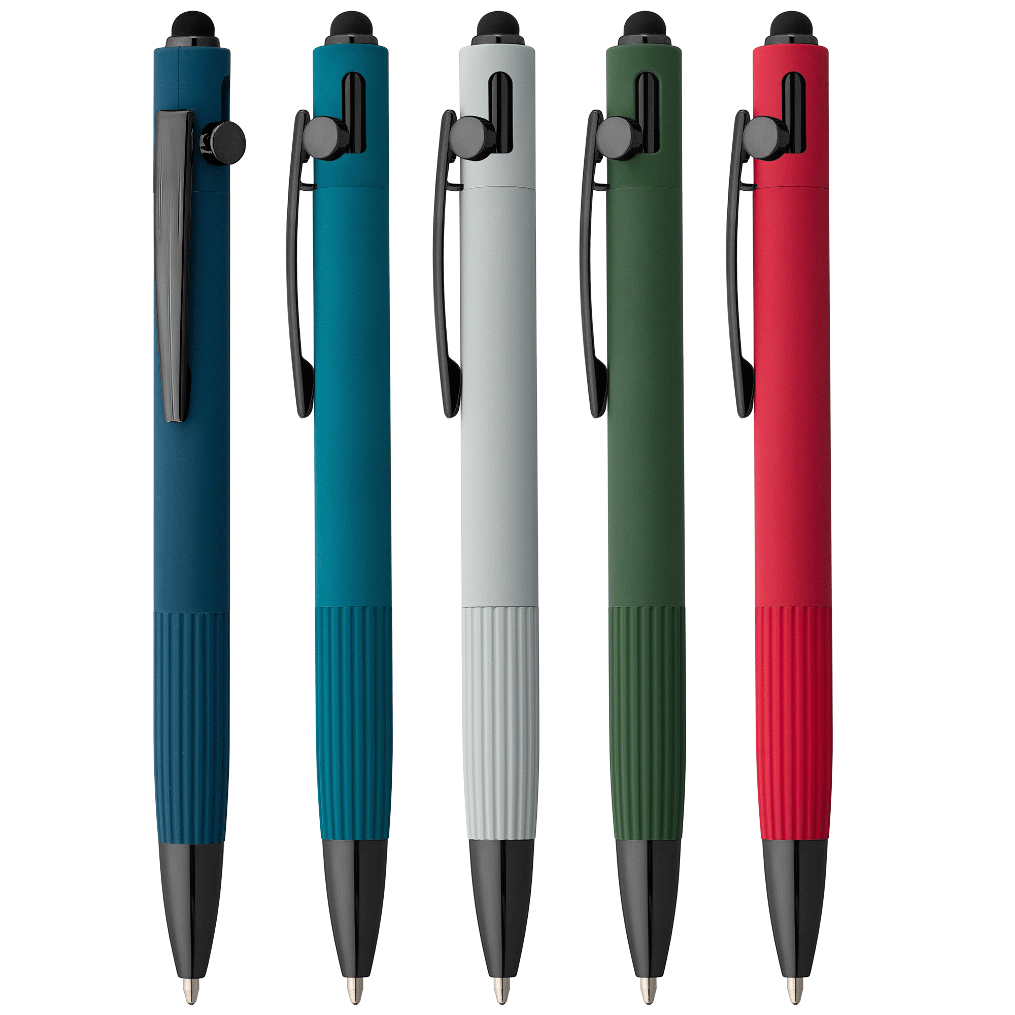 Saga Recycled Aluminum Bolt Action Stylus Pen 15
