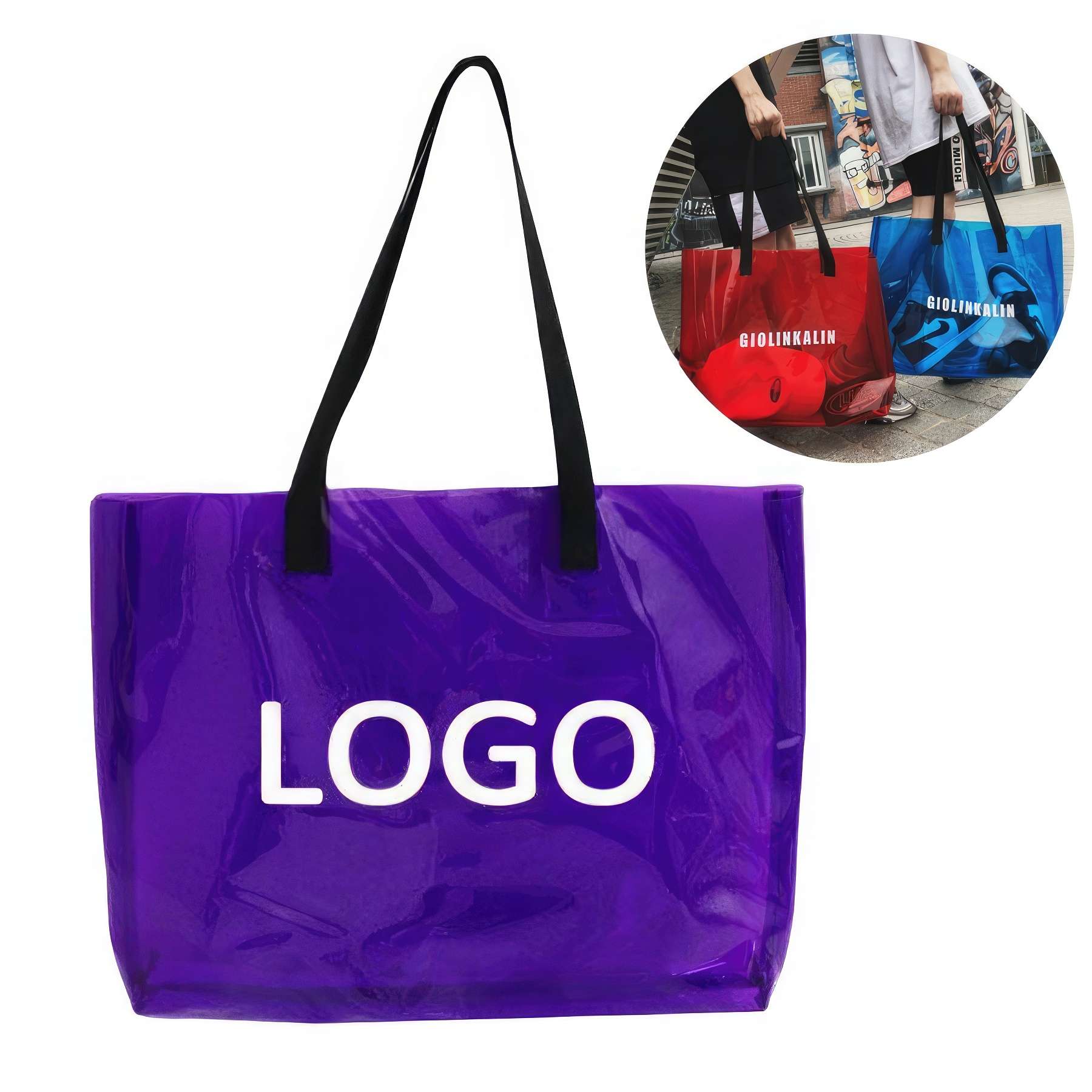 Colorful Reusable Gift Wrap Bag 2