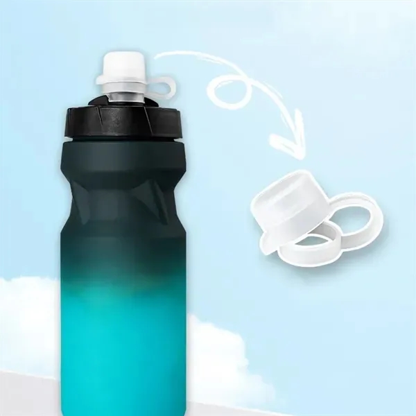 Frosted Gradient Outdoor Cycling Bottle 4