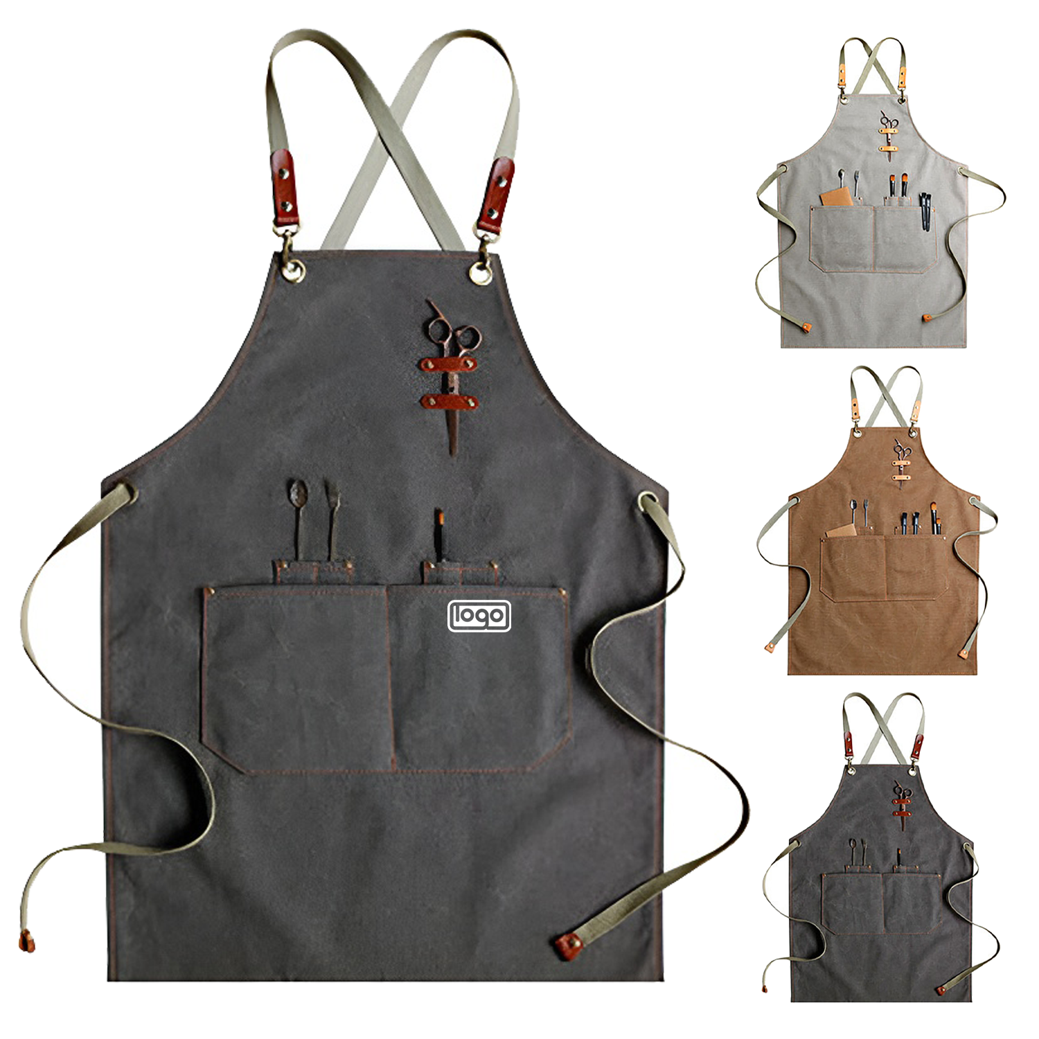 Canvas Stain Resistant Apron 6