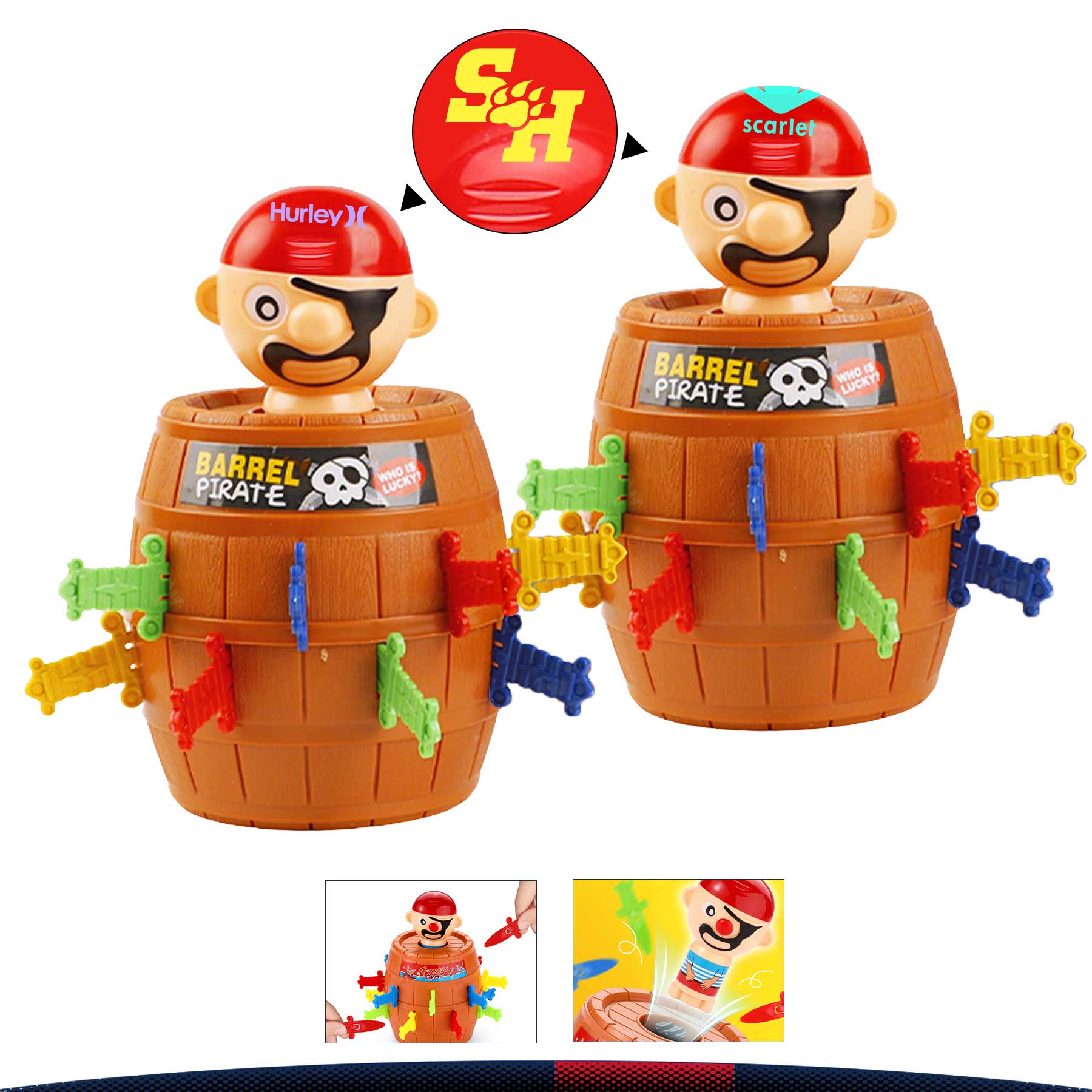 Pop Up Pirate Toy 1