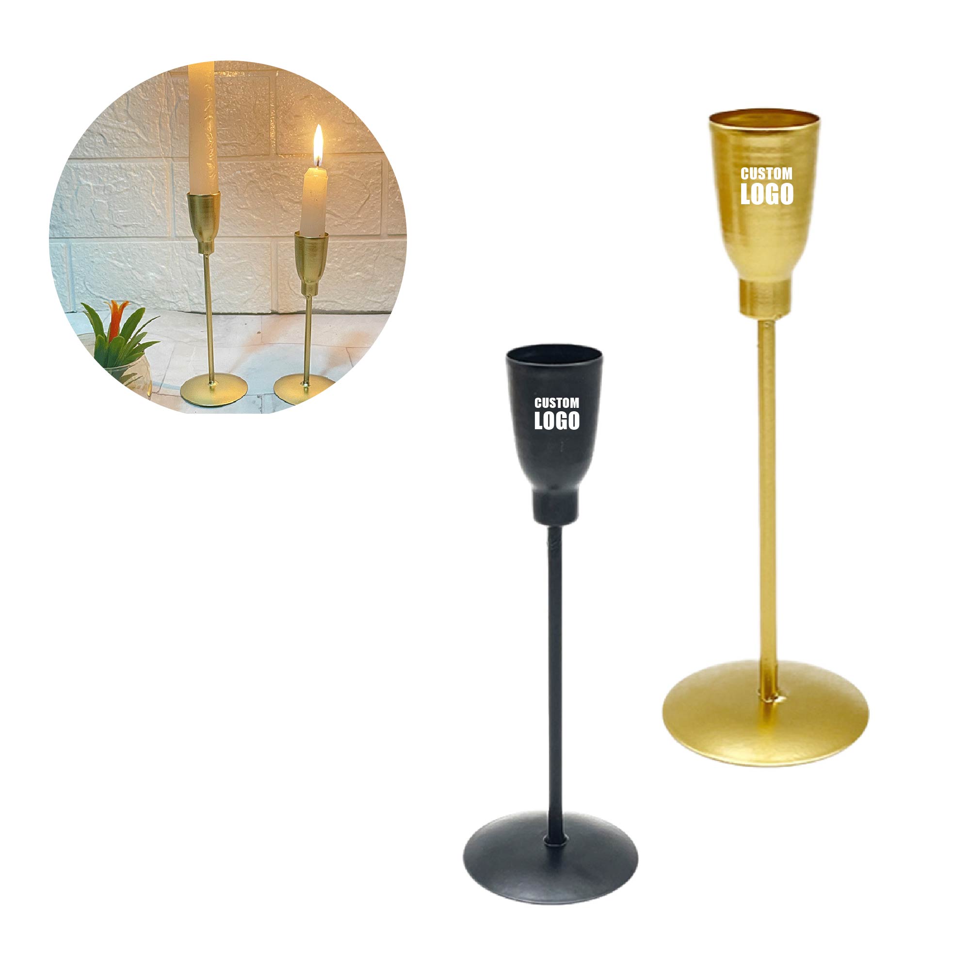 MOQ 10 pcs Tabletop Candelabra 2