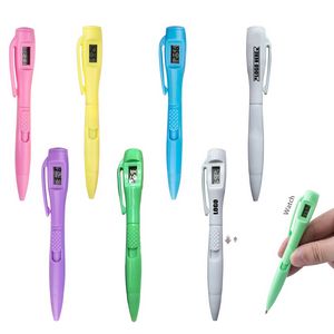 Ballpoint Pen With Watch 4