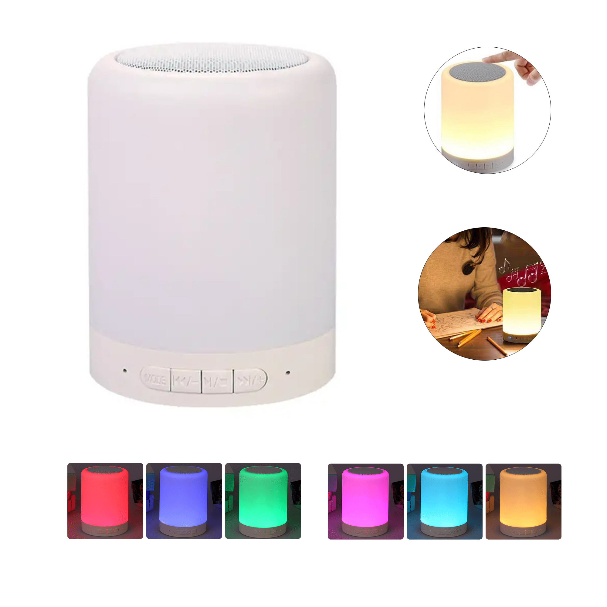 Touch Lamp Bluetooth Speaker 2