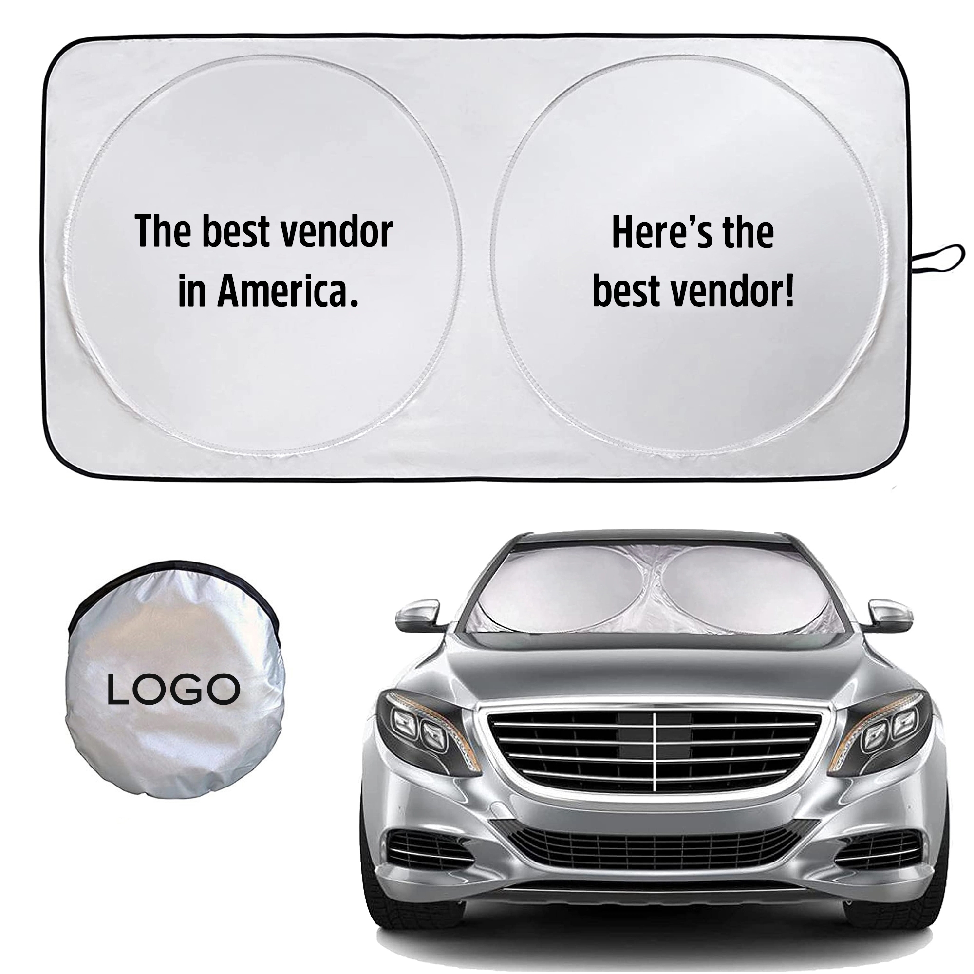 75"x36" Car Windshield Sunshade 1
