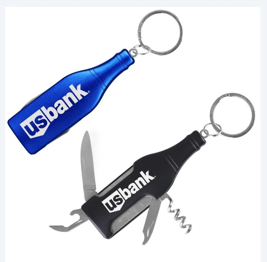 6-in-1 Multi-function Bottle Opener with Key Ring 4