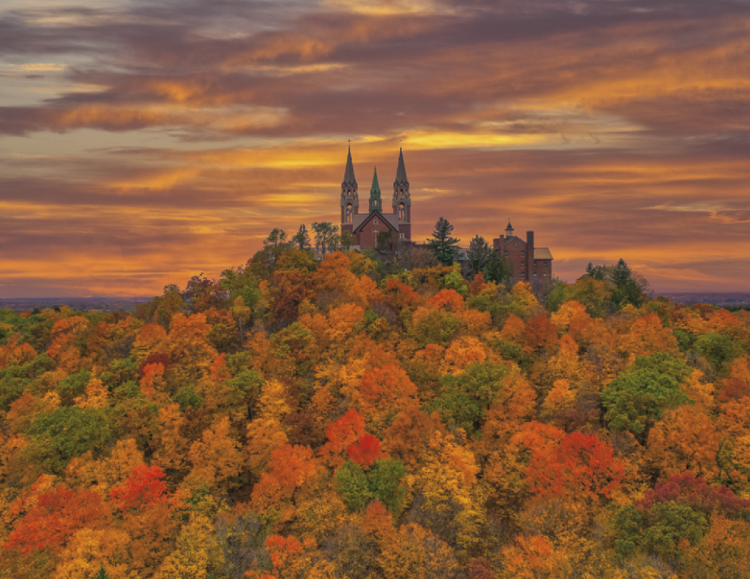 Good Value™ Scenic Churches - Stapled Calendar 41