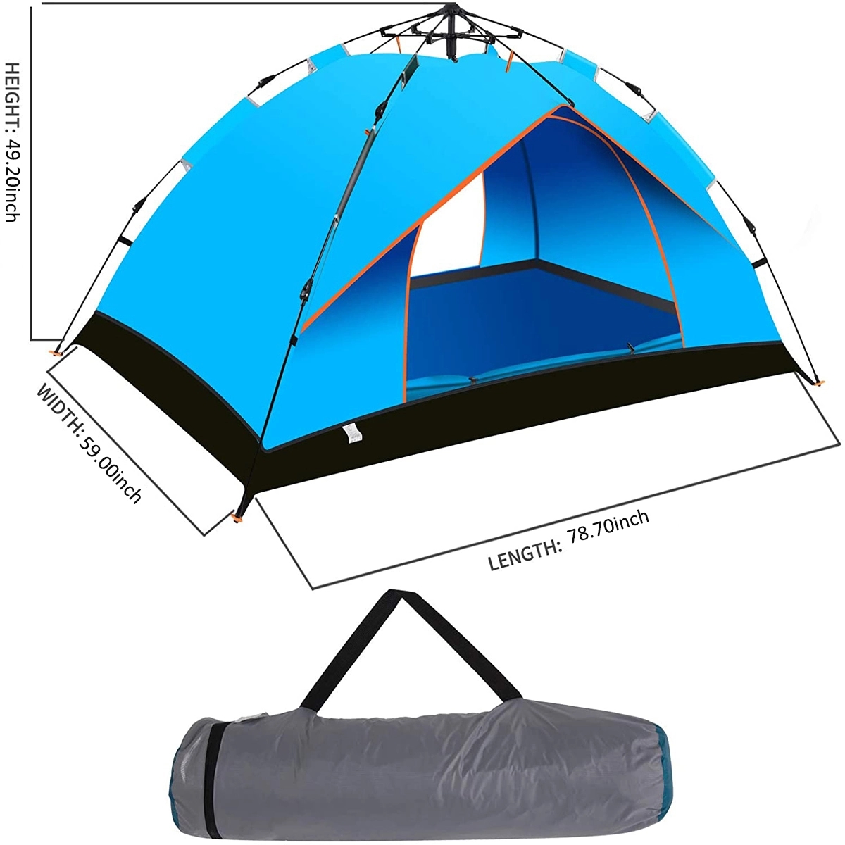 Instant Automatic Pop Up Camping Tent 4