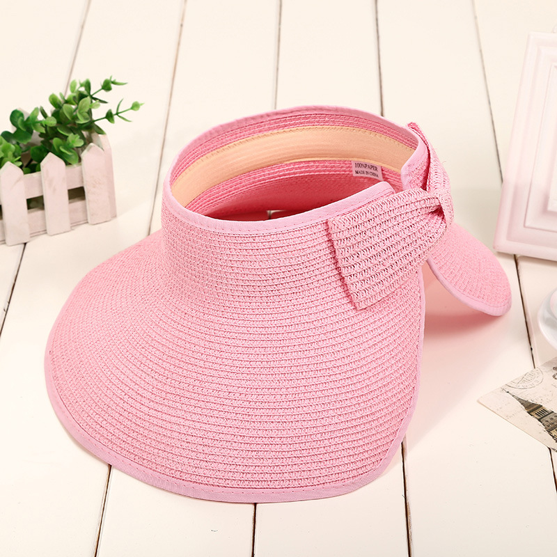 Wide Brim Straw Sun Visor Hats for Women 7