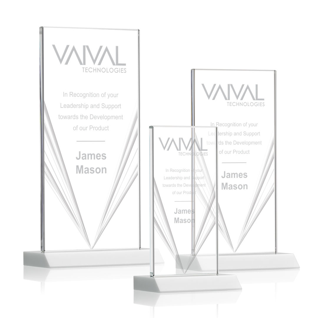 Seaford Liquid Crystal™ Award - White 6