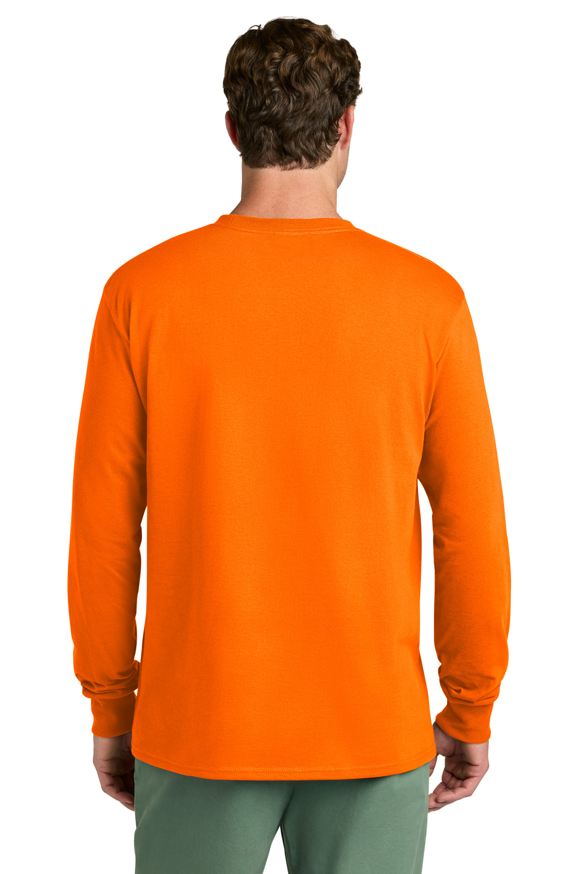 Port & Co Long Sleeve Core Cotton Tee. PC54LS 123