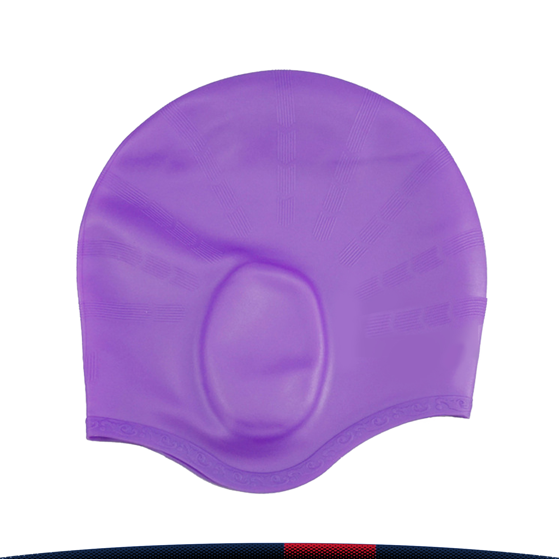 Silicone Ear Protection Swimming Cap 9