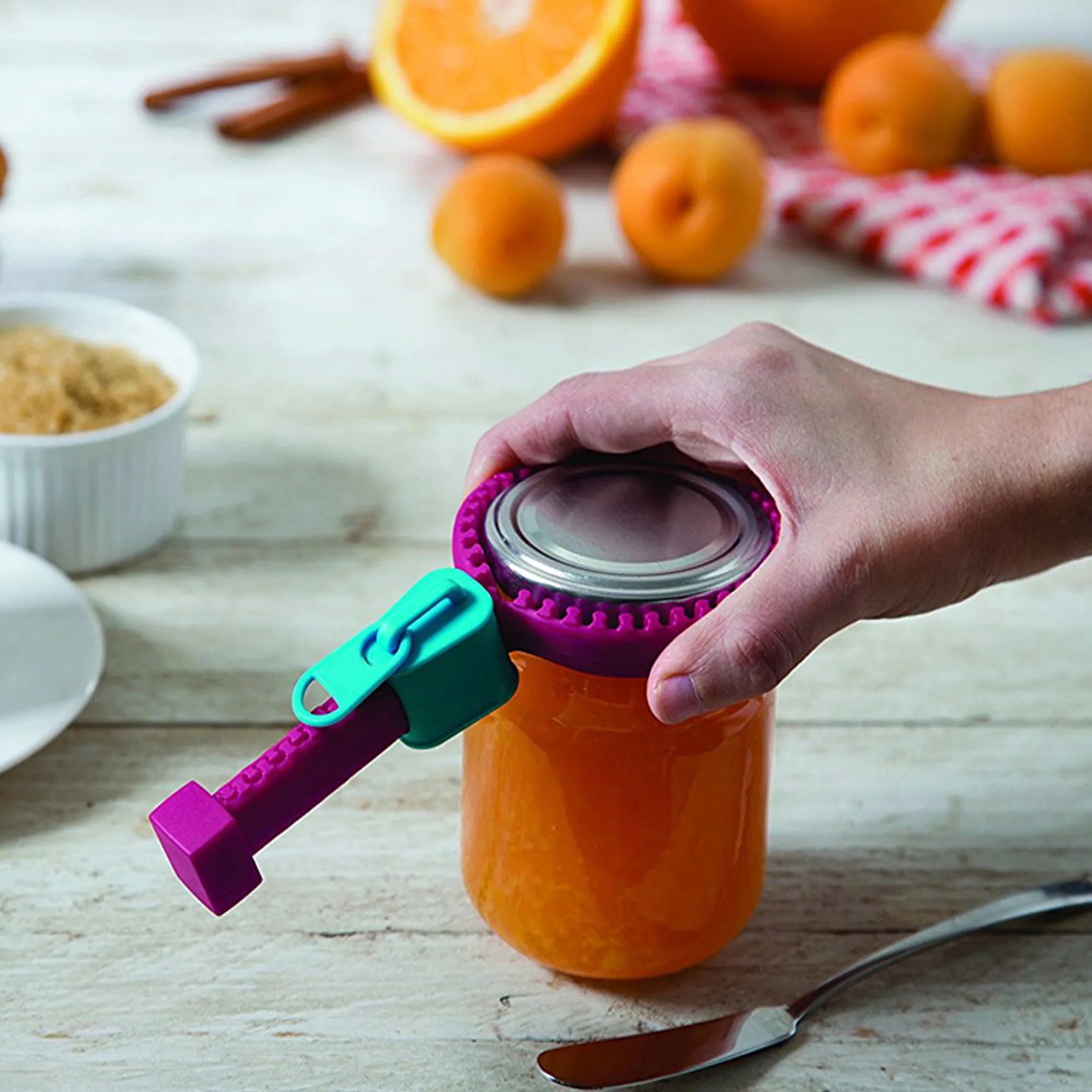 Multifunctional Zipper & Anti-Slip Jar Opener 4