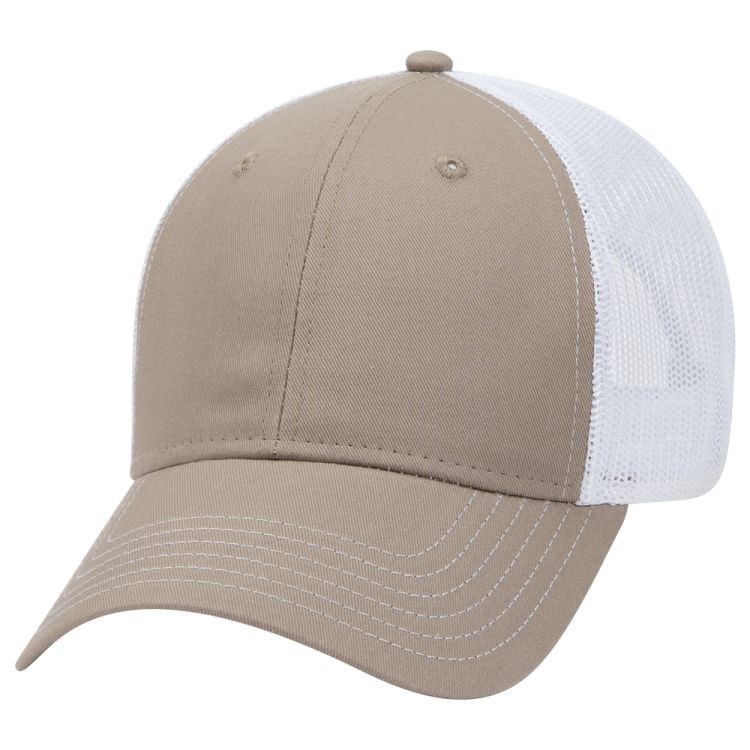 OTTO CAP® 6 Panel Low Profile Mesh Back Trucker Hat 175