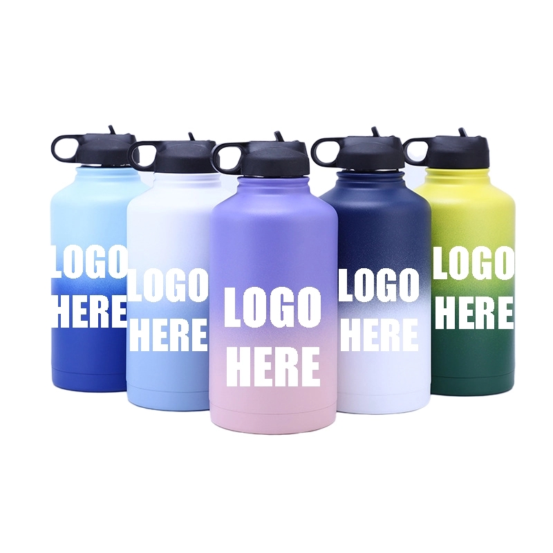 Custom 64 oz Stainless Steel Water Bottle, custom water bottle with logo imprint 4