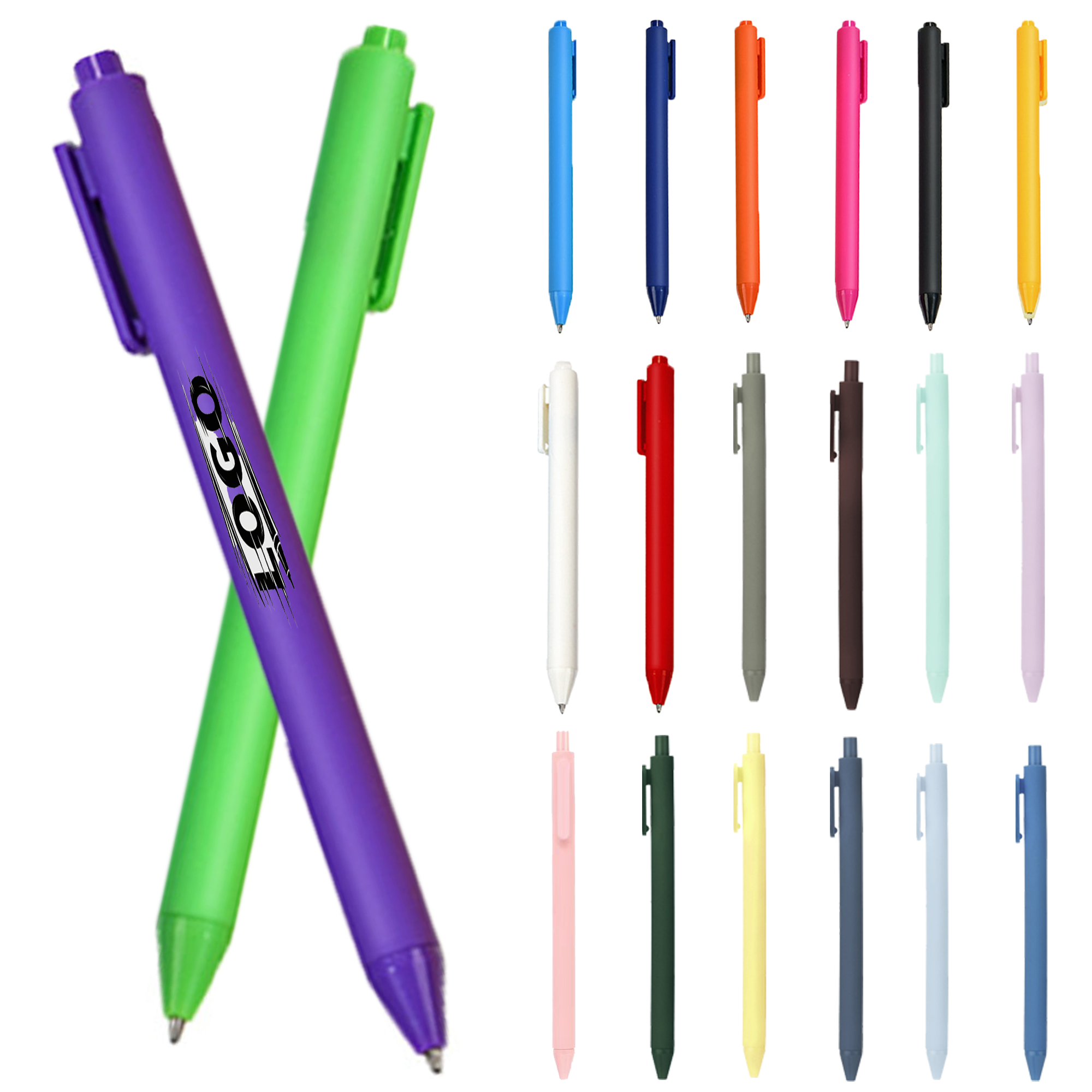 Macaron Color Smooth Writing Retractable Gel Pen 3