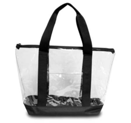 Clear Tote Bag - NFL Friendly 2