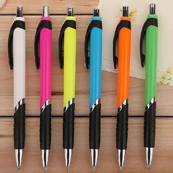 Promotional Turbo Ballpoint Pen with Rubber Grip 6