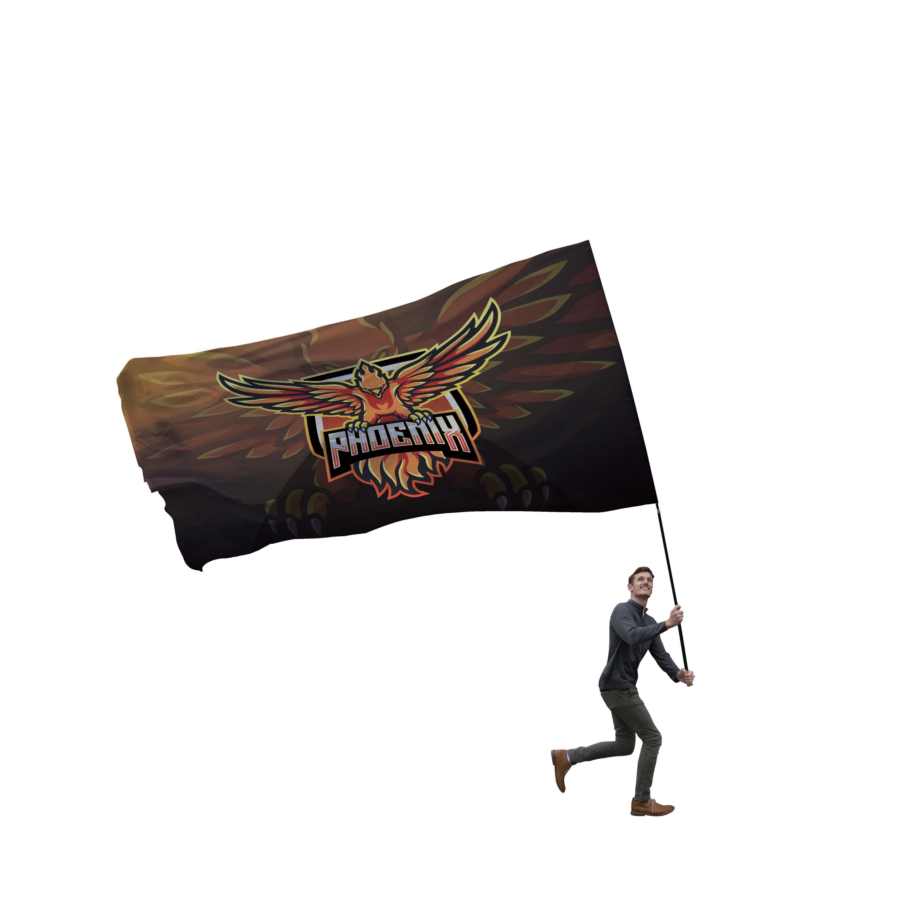 6' x 10' Spirit Flag Kit Single-Sided 10