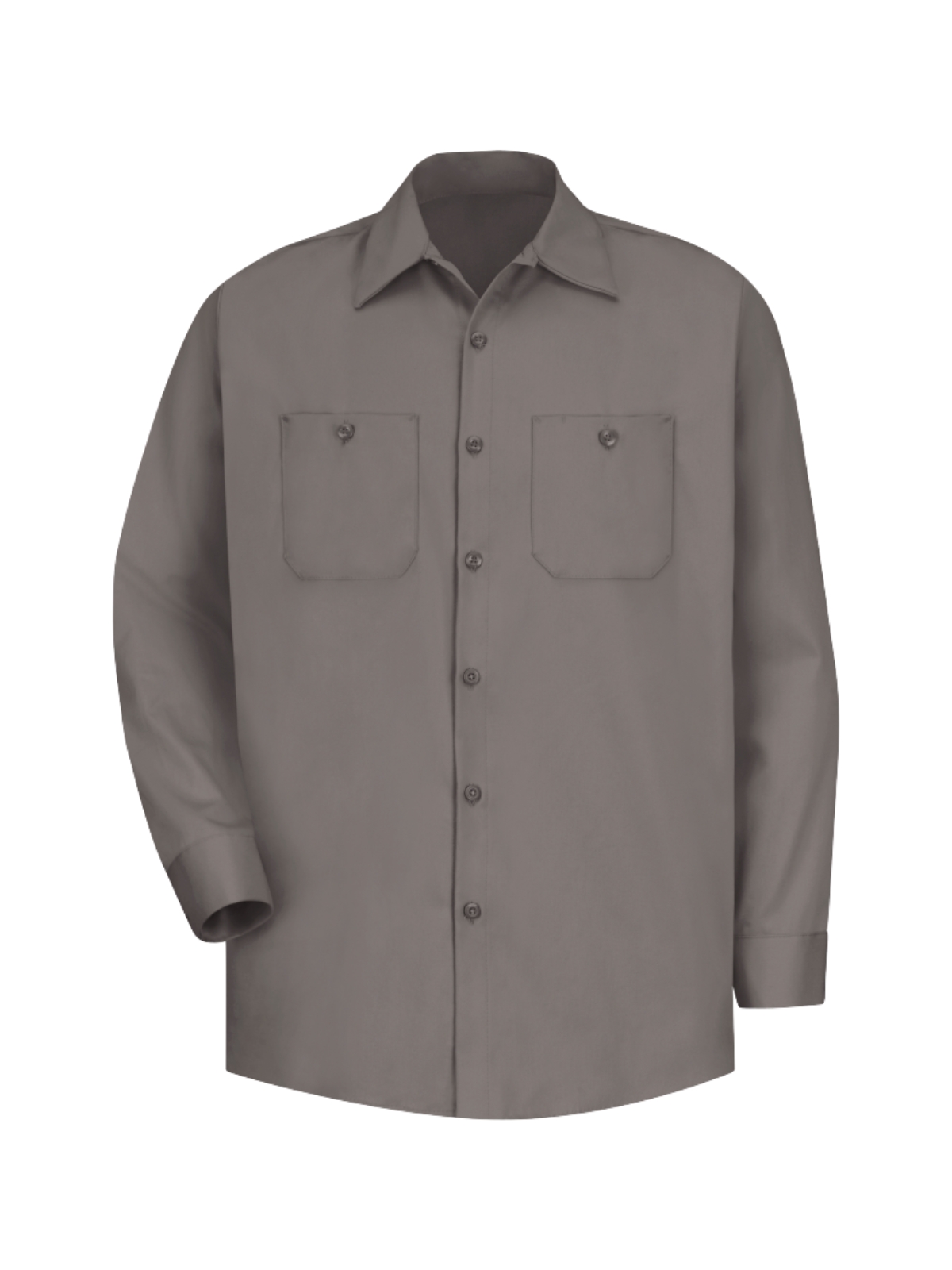 Red Kap Shirts - Men's Long Sleeve Wrinkle-Resistant Cotton Work Shirt 1
