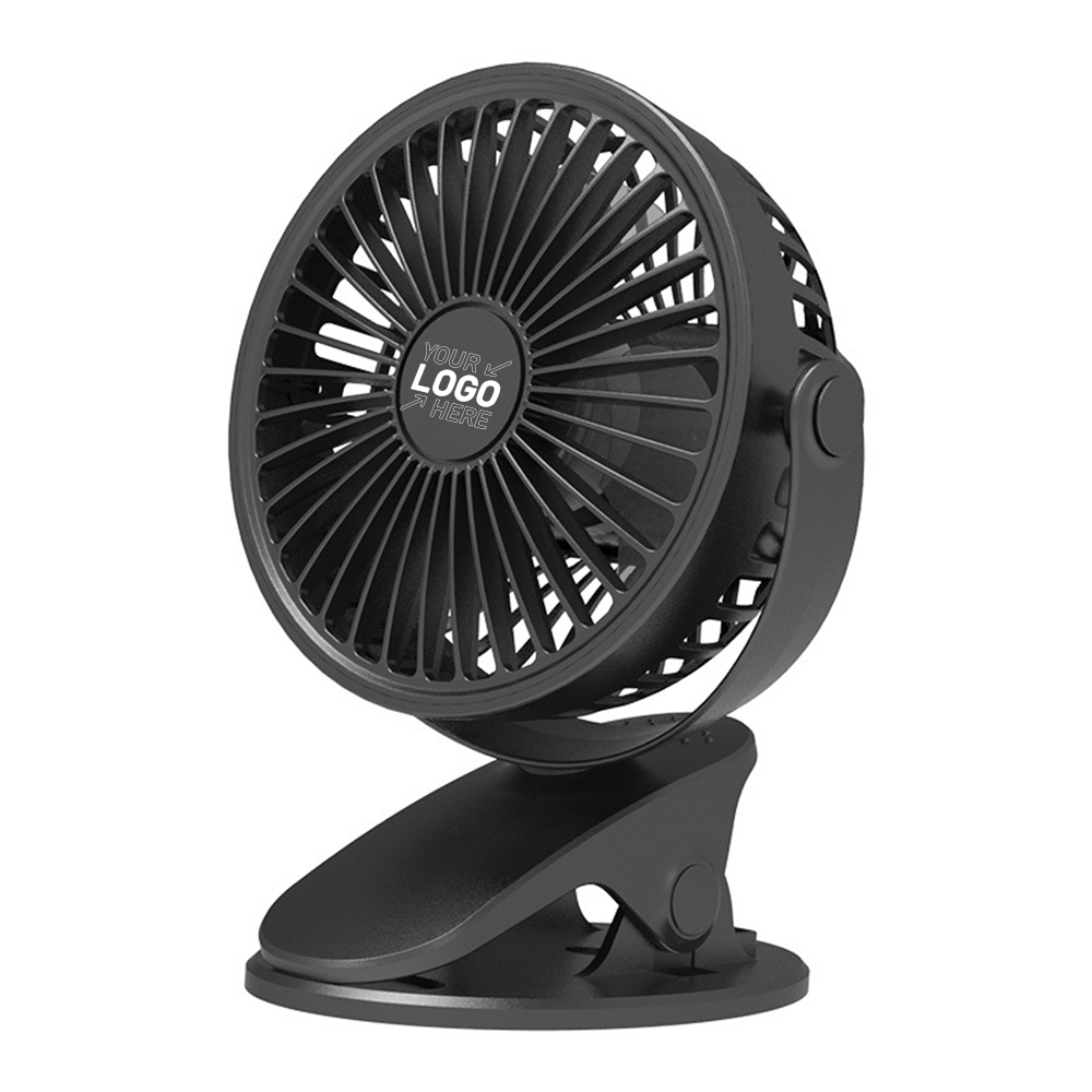 Rotatable Rechargeable Portable Clip USB Fan 1