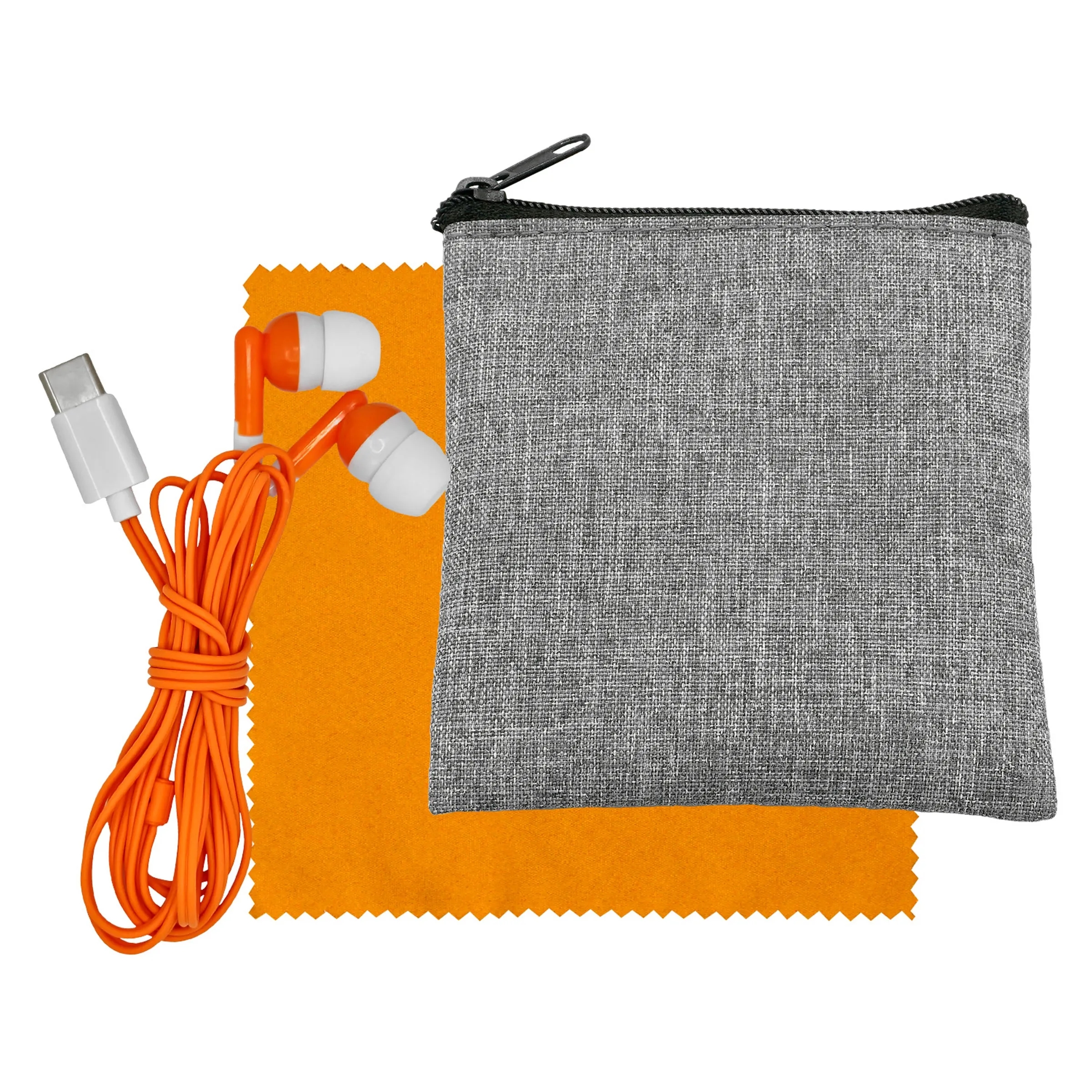 Recycled Cloth & Colorful Type C Ear Buds 11