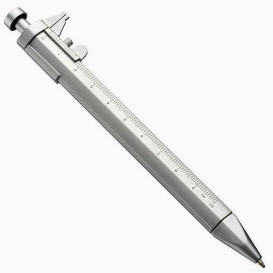 Vernier Caliper Click Ballpoint Pen 1