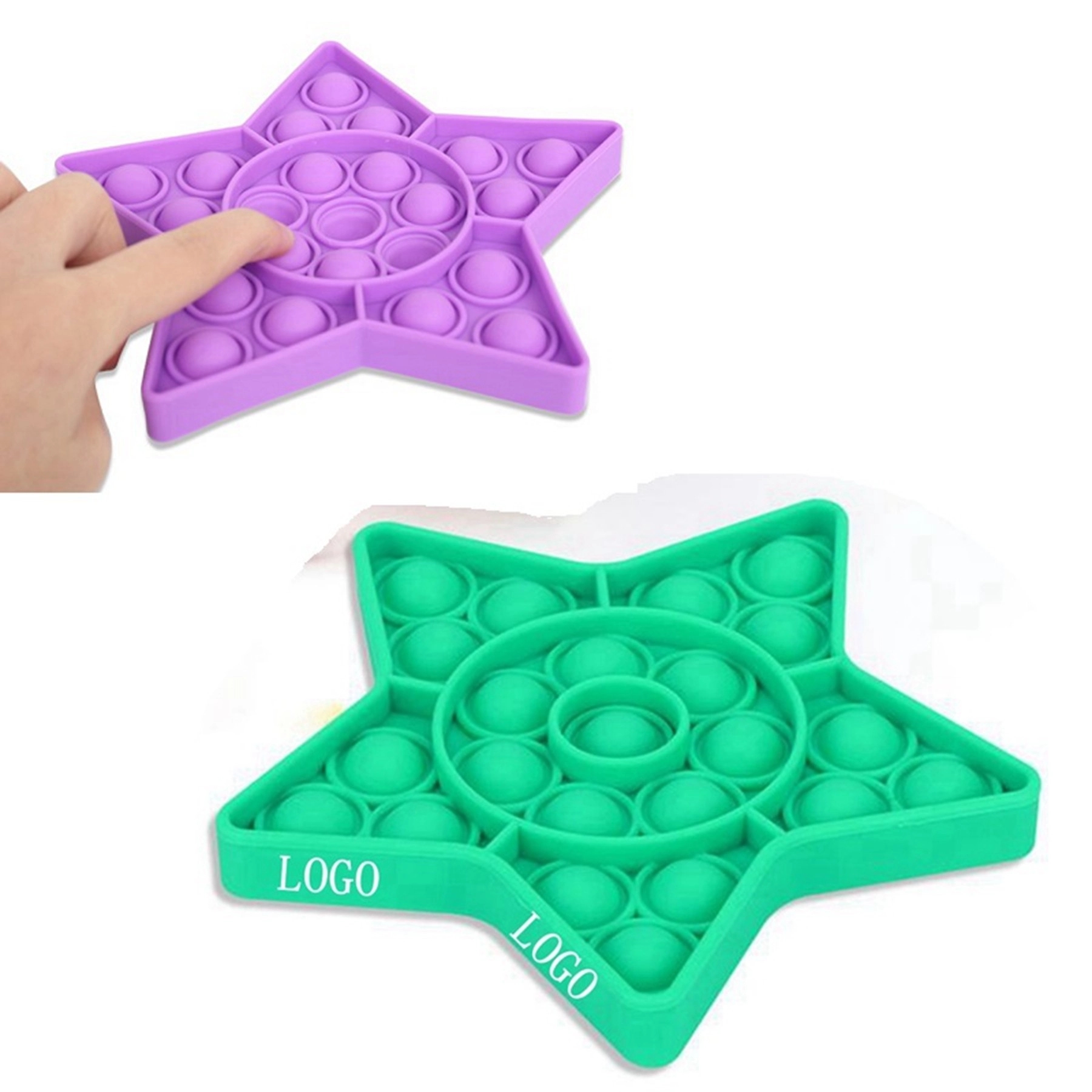 Star Push Pop Fidget Toy 4