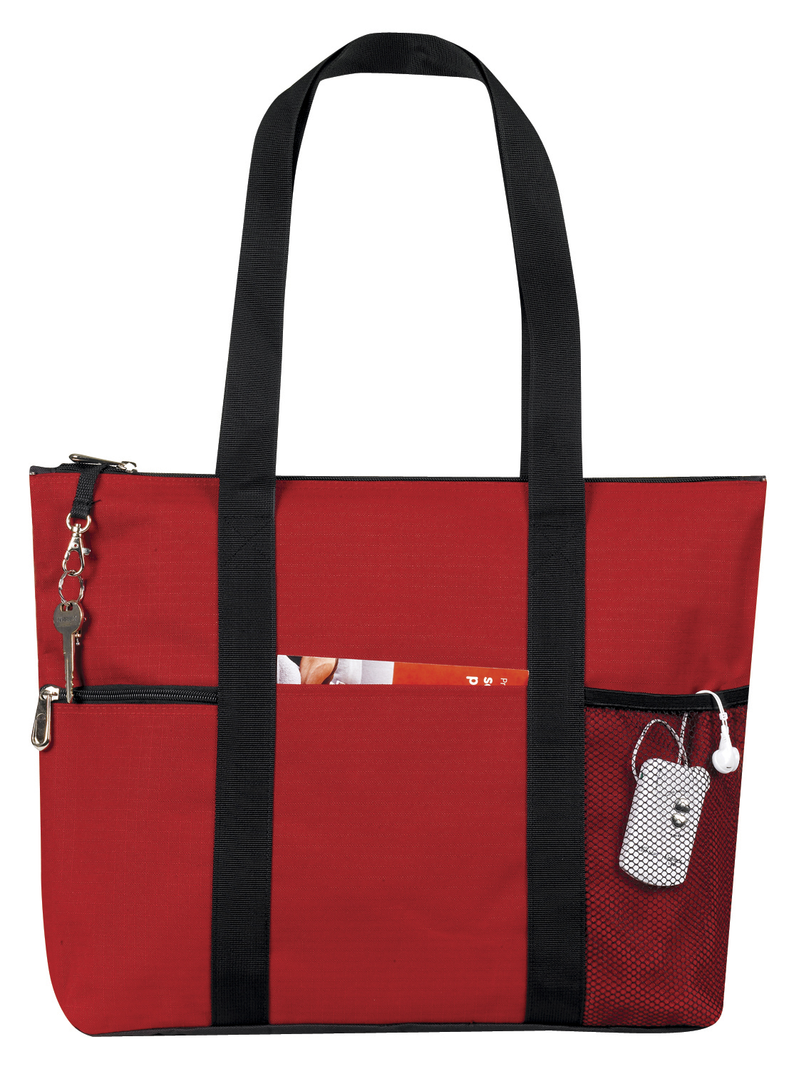 Deluxe Zipper Travel Tote
