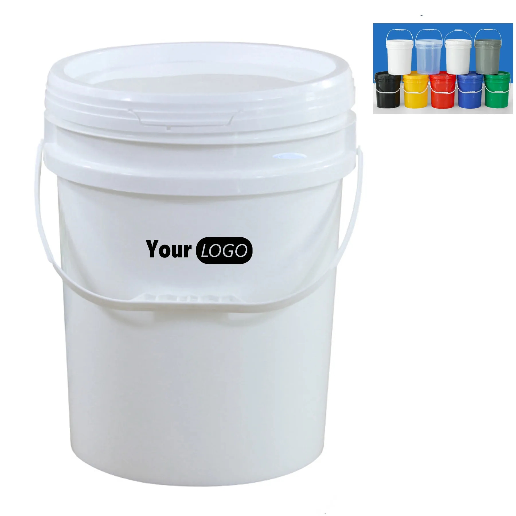 5 Gallon White Bucket 2