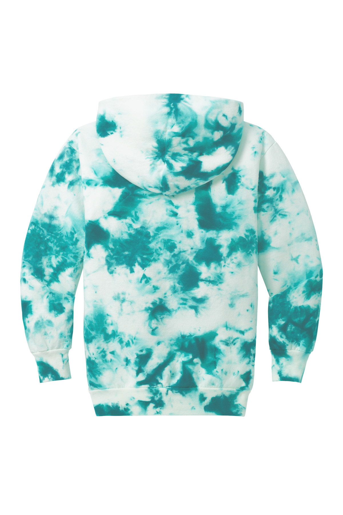 Port & Co Youth Crystal Tie-Dye Pullover Hoodie PC144Y 37