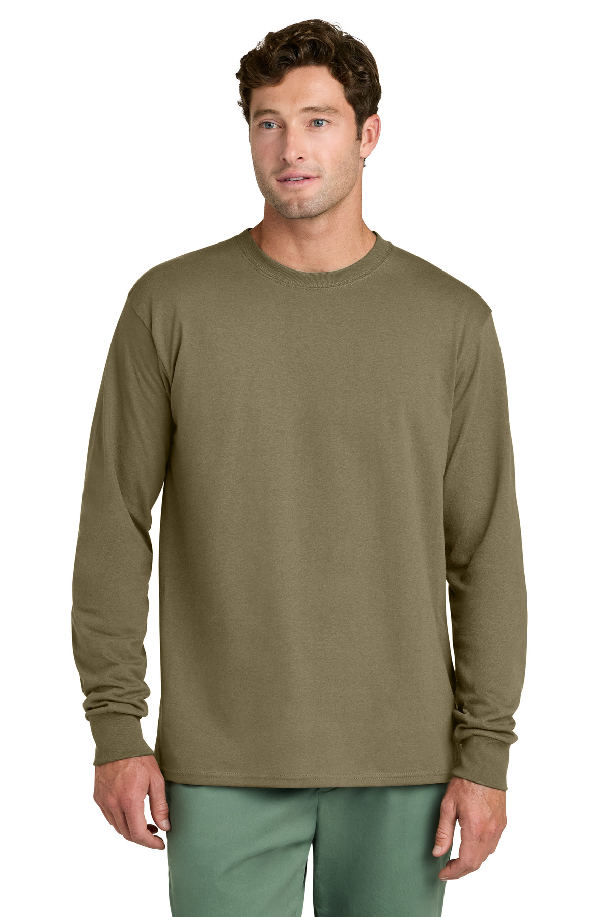 Port & Co Long Sleeve Core Cotton Tee. PC54LS 19