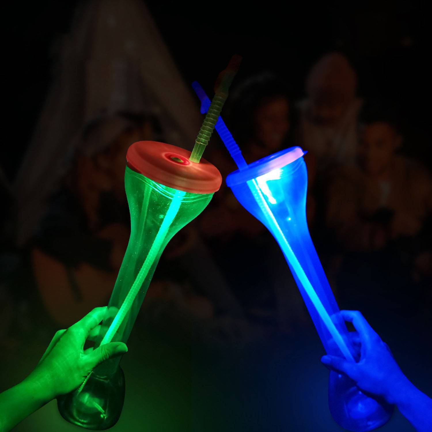 24Oz Transparent LED Yard Glasses 2